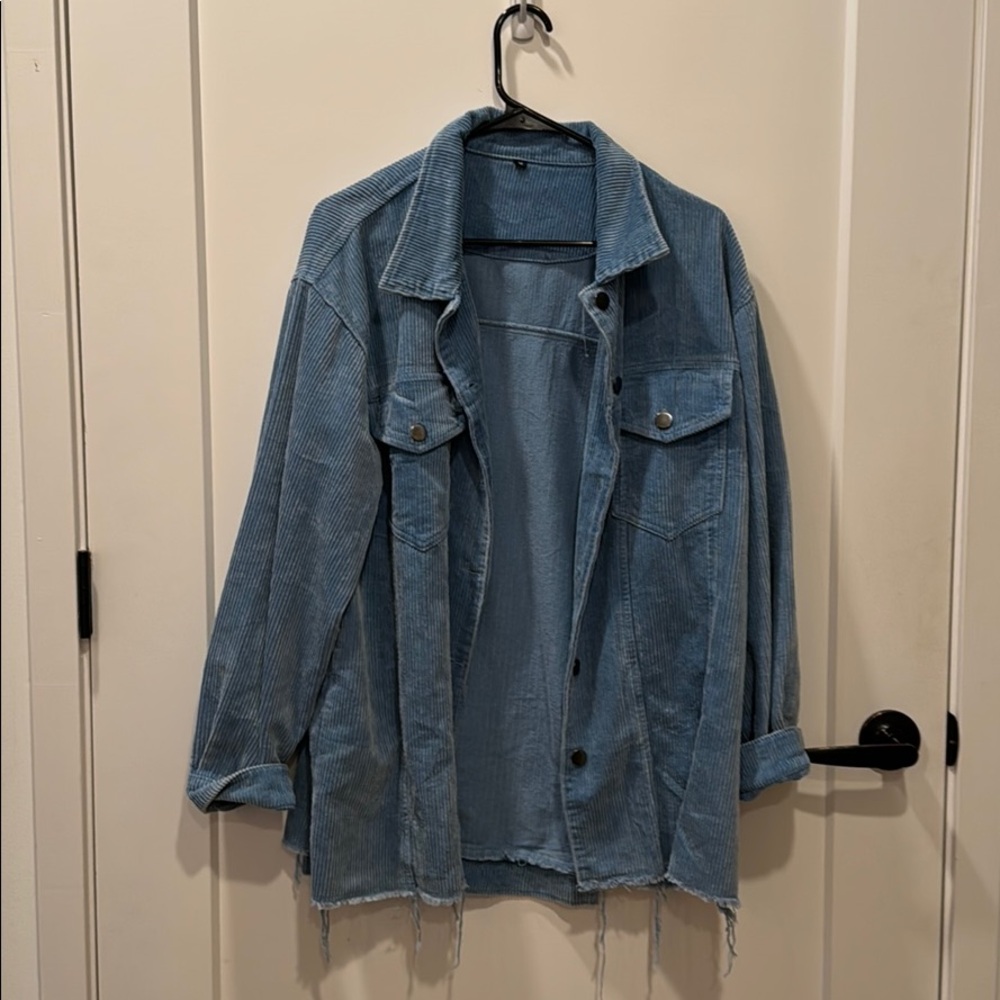 Amazon Corduroy Jacket Size Medium - image 1